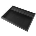 thumbnail image 3 of Jewelry Display Tray Box Exhibition Necklace Bracelet Showcase - Red Velvet, As Black PU Leather, 3 of 8