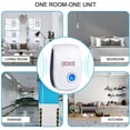 thumbnail image 5 of 1 Packs Ultrasonic Pest Repeller, Electronic Pest Repellent Plug in Indoor Pest Control for Insect, Roach, Mice, Spider, Ant, Bug, Mosquito Repellent for House, Garage, 5 of 6