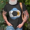 thumbnail image 3 of Argentina Soccer Argentinian Flag Boys Mens Kids Tshirt, 3 of 6