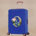 thumbnail image 1 of Luggage Cover Scratch Resistant Trolley Protective Case Apply To 18-32 Inch Golden Flower Print Suitcase Travel Accessory Covers 8Golden flower O L (26-28inch), 1 of 6