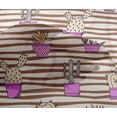 thumbnail image 5 of oneOone Cotton Flex Fabric Leaves & Floral Block Decor Fabric Printed BTY 40 Inch Wide, 5 of 5