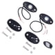 thumbnail image 5 of Par de luces de roca blancas, 9LED, IP68, lámpara incandescente para chasis, Universal, para coche, camión, ATV, RZR, UTV, 5 of 5