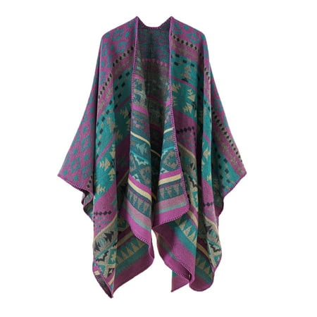 

Dadaria Shawl for Women Comfortable Long Cashmere Wool Shawl Soft Shawl Purple 164CM Women