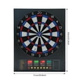 thumbnail image 4 of ToppiJoy 12 Soft Darts Electronic Dart Board for Adults Kids Dartboard Electronic Scoreboard with 27 Games & 243 Variations 100 Dart Heads, 4 LED Displays, 4 of 11