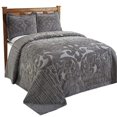thumbnail image 3 of Better Trends/Pan Overseas BSASDOGRY Ashton Bedspread Grey/96" x 110"/Full, 3 of 3