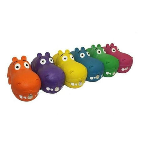 UPC: 0784369610123 | Multipet Glob-Opotamus Hippo Dog Toy  Assorted Bright Colors  Size: 8