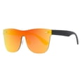 thumbnail image 4 of Clear Vision Rimless Sunglasses, Lightweight Uv400 Protection, Polarized Lens, Fashion Frame Design, for Outdoor Activities, Sports Performance, Durable Tr90 Material, Travel Friendly, Water, 4 of 8