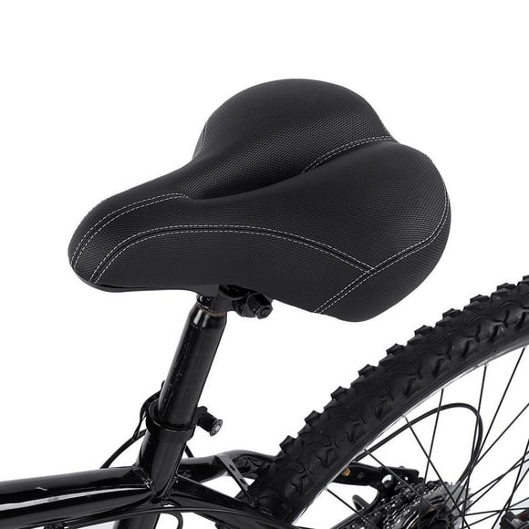 Yosoo Mountain Road Bike Soft Seat Saddle with Tail Light Replacement Bicycle Accessory, Mountain Bike Saddle, Ultralight Bike Saddle
