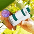 thumbnail image 1 of Microscopio educativo de mano para niños 60-180 X (2 piezas blanco verde), 1 of 6