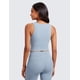thumbnail image 2 of Top Corto Deportivo CRZ YOGA Butterluxe con Escote Cuadrado Azul Talla L, 2 of 5