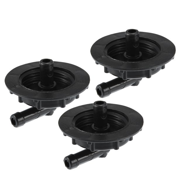 Limpiaparabrisas Líquido Depósito Tapa para Acura CL - 3 Uds Negro