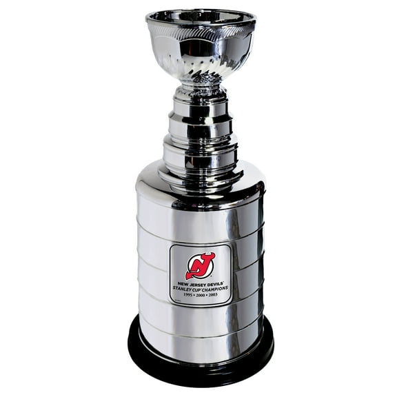 New Jersey Devils 3-Time Stanley Cup Champions 25'' Replica Team Trophy