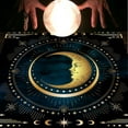 thumbnail image 4 of Tarots Tablecloth Rune Divinations Table Cover Astrology Oracles Board Game Mat Square Shape Pendulum Altar Table Cloth, 4 of 16