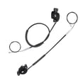 thumbnail image 1 of Unique Bargains 1 Set Left Power Sliding Door Cable for Honda Odyssey 2005-2010 Durable Rubber Black, 1 of 7