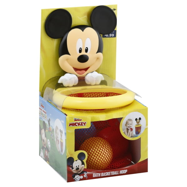Disney Mickey Mouse Bath Basketball Hoop - Walmart.com - Walmart.com