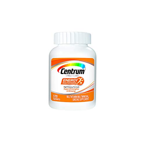 Centrum Specialist Energy Multivitamin/Multimineral Supplement with Super B Complex Vitamins and