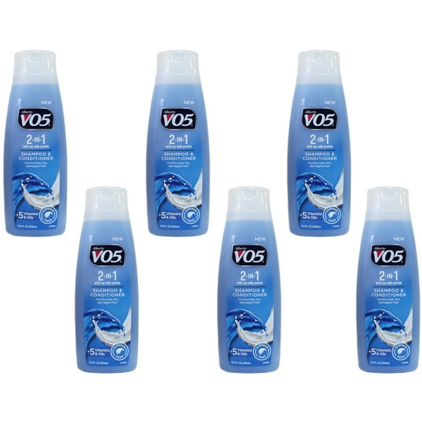 VO5 Shampoo/Conditioner 2 in 1 Moisturizing 12.5 Oz6 Pack