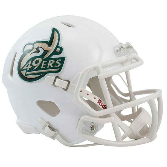 UNC Charlotte 49ers White 49ers Logo Riddell NCAA Speed Mini Helmet