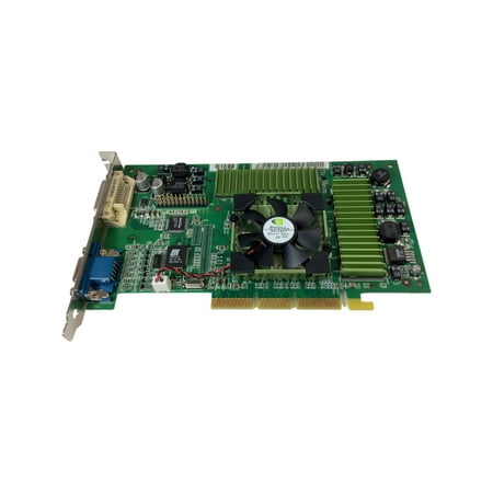 Dell nVidia Geforce2 64MB DVI VGA AGP Video Card 54NHR 180-P0032-0100-A02