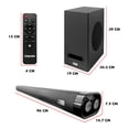 thumbnail image 3 of Barra De Sonido Teatro En Casa C/subwoofer Bt/usb Steelpro, 3 of 5