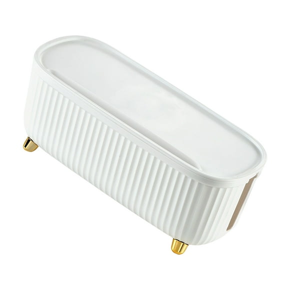 Minkissy Desktop Data Cable Organizer Cable Organizer Container Plastic Heat Dissipation Office 1Pcs