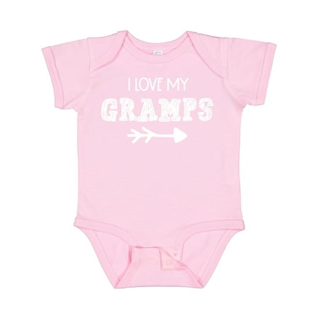 

Inktastic I Love My Gramps with Arrow Gift Baby Boy or Baby Girl Bodysuit