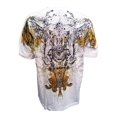 thumbnail image 2 of Konflict Archangel World Atlas MMA Muscle Heavy Weight  T-shirt, White X-Large, 2 of 2