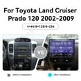thumbnail image 2 of ZWNAV 16.8 Inch for Toyota Land Cruiser/Prado LC120 2002-2009 Screen Car Radio Player Android Host IPS Touch Screen Car GPS Navigation Multimedia Player, 2 of 13