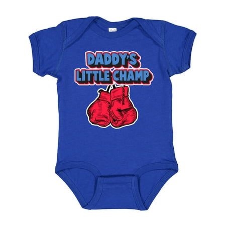 

Inktastic Daddys Little Champ Boys or Girls Baby Bodysuit