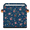 Multicolor 3, variant on CURLYOOT Vintage Blossom Wildflower 11 x 11 Inch Cube Storage Bin, Decorative Storage Cube Foldable Basket with Leather Handle, Fabric Bin for Closet Shelves Home Organizer