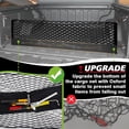thumbnail image 5 of Truck Bed Cargo Net Compatible with Pickup Truck Bed Organizer Stretchable 4'x4' to 7'x7' High Elastic Heavy Duty Upgraded Reinforced Storage Net with 10 Metal Carabiners (Single Layer), 5 of 7
