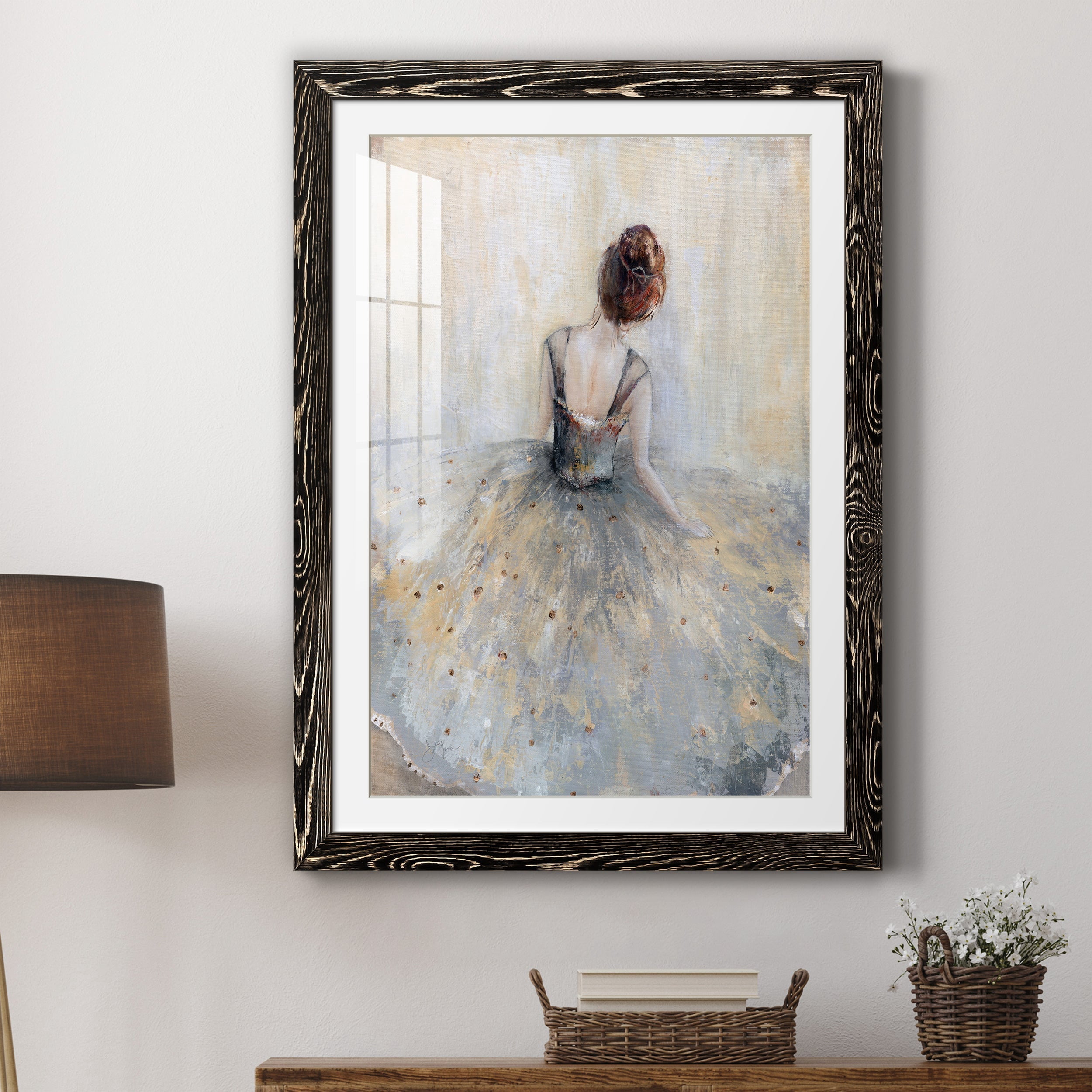 Beautiful Contemplation - Premium Framed Print - Distressed Barnwood Frame - Ready to Hang