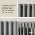thumbnail image 5 of Umbra Cappa Expandable Single Curtain Rod 36-66", 5 of 10
