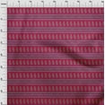 thumbnail image 3 of oneOone Polyester Lycra Fabric Stripe|Swirl & Floral Block Printed Craft Fabric BTY 56 Inch Wide, 3 of 4