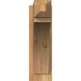 thumbnail image 2 of Ekena Millwork 6"W x 20"D x 20"H Thorton Rough Sawn Craftsman Outlooker, Western Red Cedar, 2 of 4