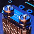 thumbnail image 5 of Juguete Fidget Roller Tank para Aliviar el Estrés - Juguete Fidget con Trinquete de Metal para la Ansiedad - Juguete de Escritorio para Adultos y Niños Rojo, 5 of 5
