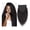 10 inch x 1 Pack, variant on 8Pcs Kinky Straight Clip In Human Hair Extensions Remy Hair Full Head Straight Clip in Real Human Hair for Black Women Brazilian Human Hair