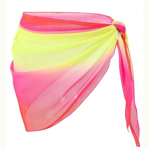 purcolt Women's Sarong Swimsuit Cover ups Sheer Chiffon Wrap Skirt Beach Bikini Skirt for Swimwear Bathing Suit Cover Up