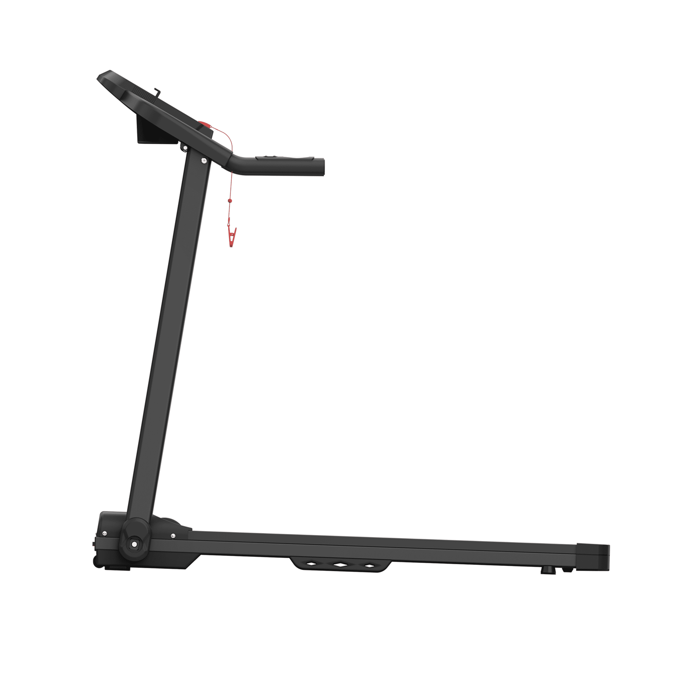 JERFIT 2025 2.5HP Folding Treadmill for Home, Electric Running Machine w/Shock Absorption, LCD Display & Bluetooth Speaker, Supports 265lbs, Space Saving Design
