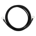 thumbnail image 1 of 1 Pcs Cable Inversor de Batería 10 AWG Gauge 8FT 3/8" Lug Cable de Batería Universal para Automóvil Vehículo Barco RV Solar Cobre Estañado Negro, 1 of 7