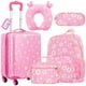 thumbnail image 1 of Set de equipaje Redbaker Kids, 6 unidades, 43 x 33 x 22 cm, con almohada para el cuello, 1 of 7