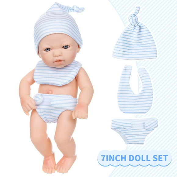 Juguetes de piscina, juguetes para bebés, juguetes para niños pequeños. Las muñecas de 7 pulgadas son adecuadas para niños de 3 años en adelante, lo que los hace felices como regalos. Muñeca de silico