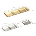 thumbnail image 6 of Stainless Steel Sauce Dish, Divided Seasoning Sauce Dip Bowl, 1/2/3/4 Compartment Korean Ketchup Sauce Bowl, Vinegar Soy Spice Condiment Tray for Home Restaurant, 1Pc, 6 of 8