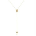 thumbnail image 3 of Rosary Necklace, Gold Rosary Necklaces ,Catholic Jewelry Plain Cross, 3 of 9