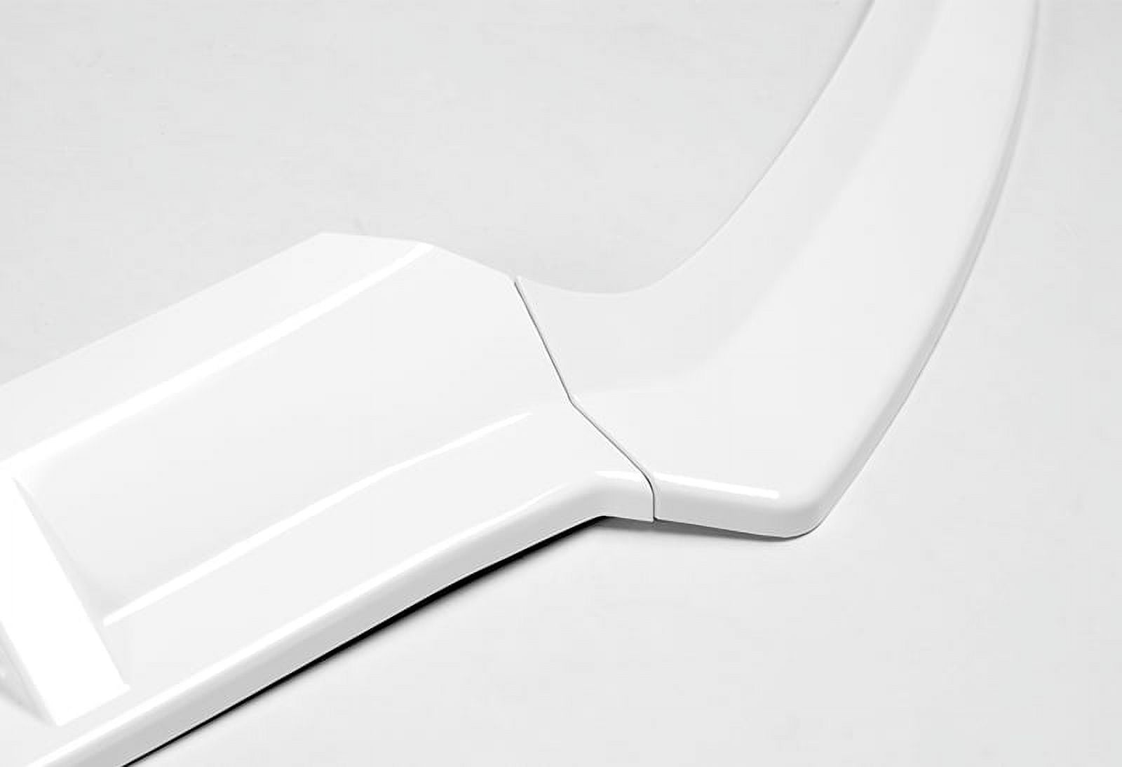 Stay Tuned Performance For 15-18 Mercedes W205 C180 C250 C300 Painted White Front Bumper Body Lip 3PCS
