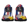 thumbnail image 5 of Hawaii Stte Hibicus Flower and Nene Shoes Sneakers Black Size 7, 5 of 7