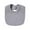 Grey, variant on WUXIAN Child Bibs Girls Boys Absorbent Spit Milk Pad Towel Small Bibs Burp Cloths Outwear Stylish Baby Streetwear