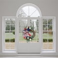 thumbnail image 5 of 4th of July Wreaths for Front Door, Patriotic Wreath, Memorial Day Wreath, Independence Day Decoration for Gifts Window Wall Home Decor, 5 of 6