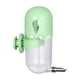 thumbnail image 1 of Bebedero automático para loros, dispensador de comida para pájaros, botella transparente. Verde, 1 of 9