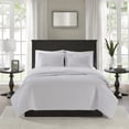 thumbnail image 2 of Home Essence Vancouver Super Soft Reversible Coverlet Set, Full/Queen, White, 2 of 14